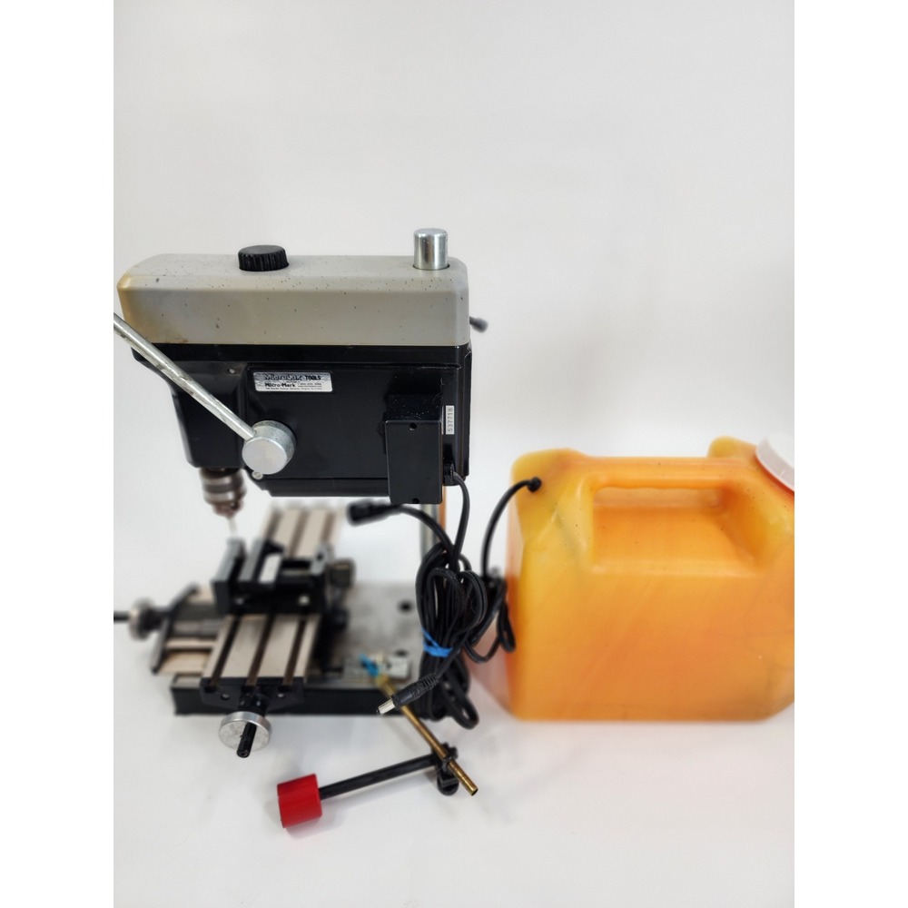 MicroLux Micro-Mark Miniature Drill Press with X-Y Table Vise and Coolant Tank - Picture 15 of 15
